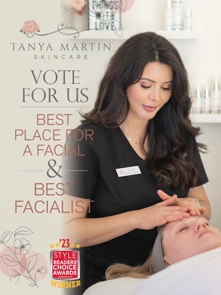 Vote for Us: Best Place for a Facial and Best Facialist!