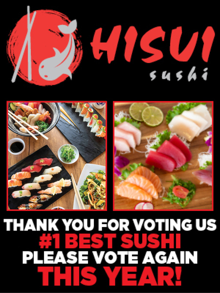 Vote for Us: Best Sushi!